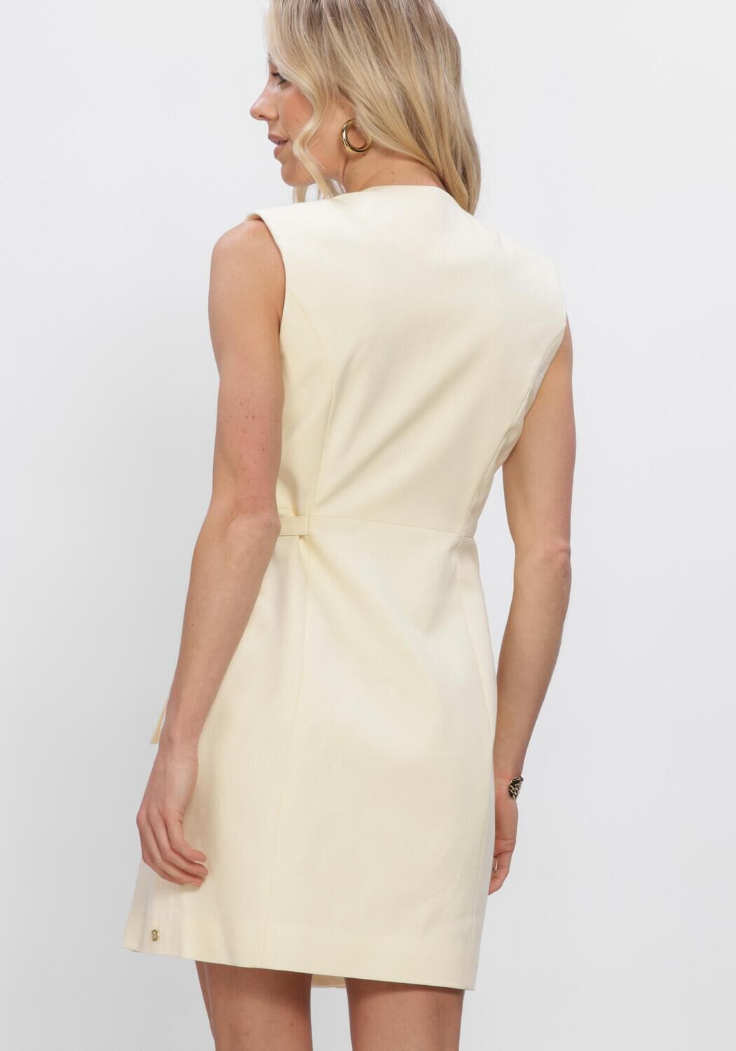 Gelbe JOSH V Minikleid HENLEY 0411 - large