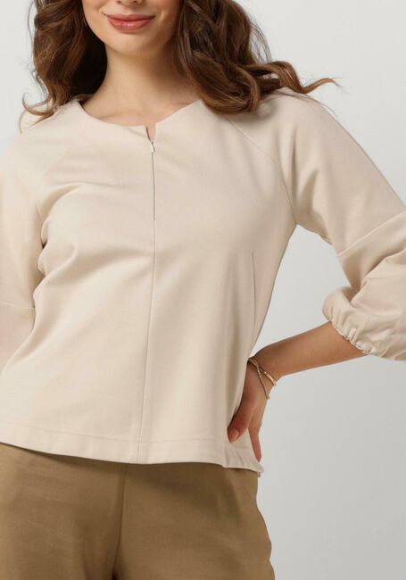 Nicht-gerade weiss SUMMUM Blusen TOP PUNTO MILANO - large