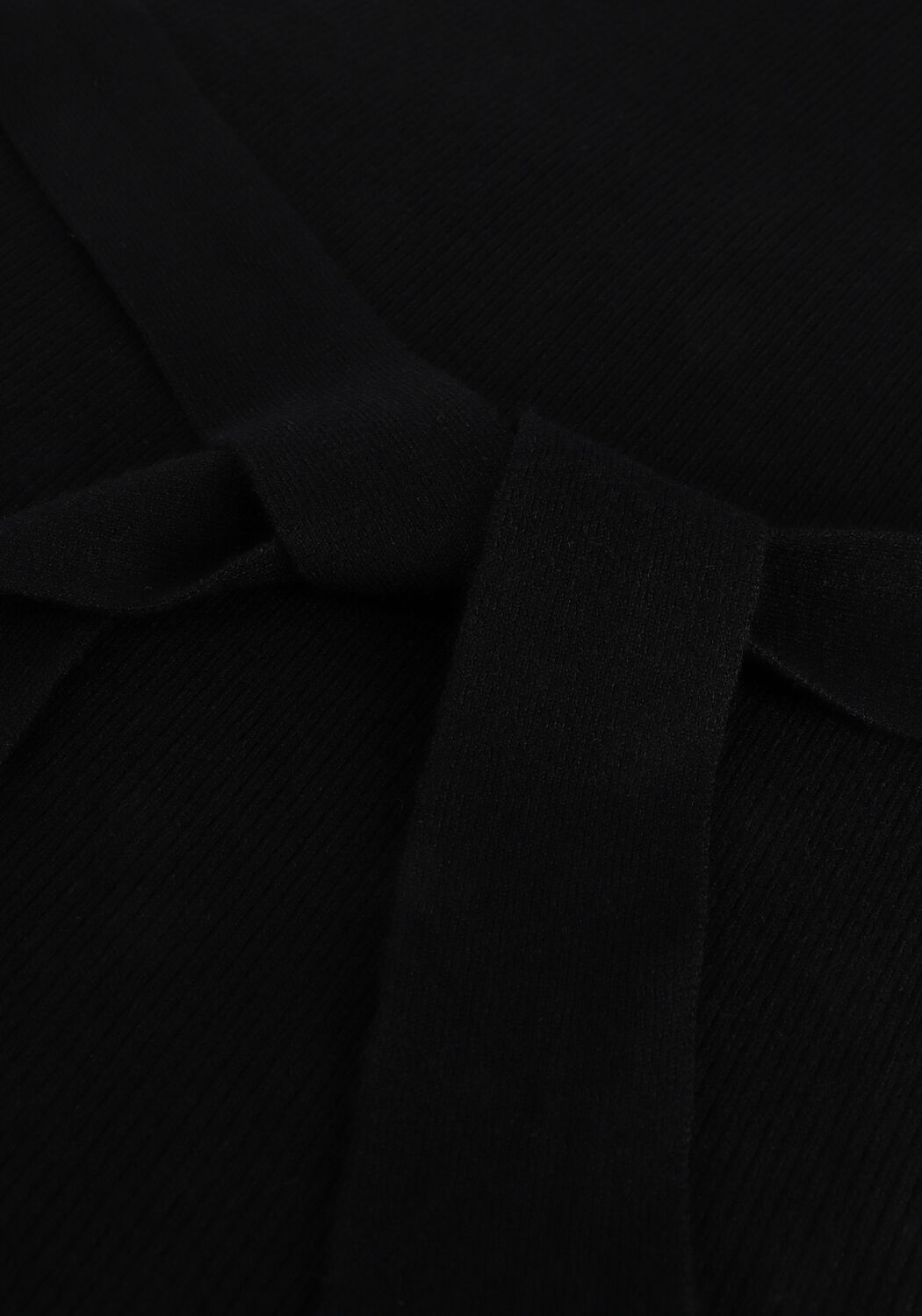 Schwarze MSCH COPENHAGEN Midikleid PHILINA LIKE LS DRESS - large