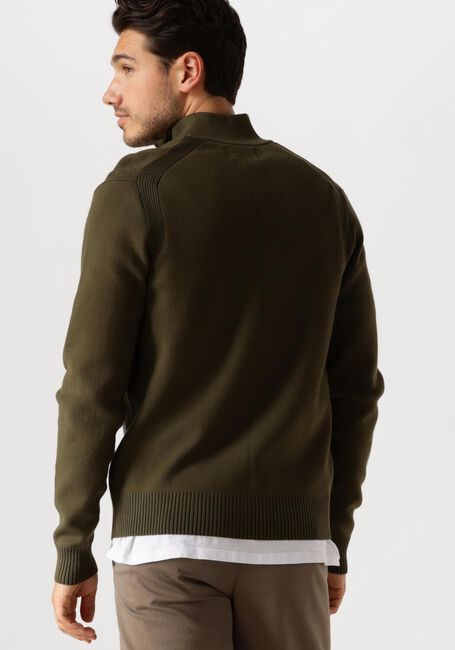 Dunkelgrün DSTREZZED Pullover FELL SKIPPER - large
