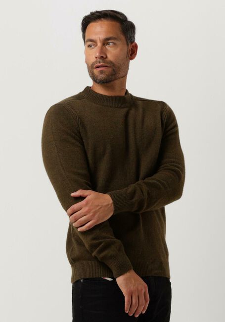 Dunkelgrün ANERKJENDT Pullover AKRICO LAMBSWOOL KNIT - large