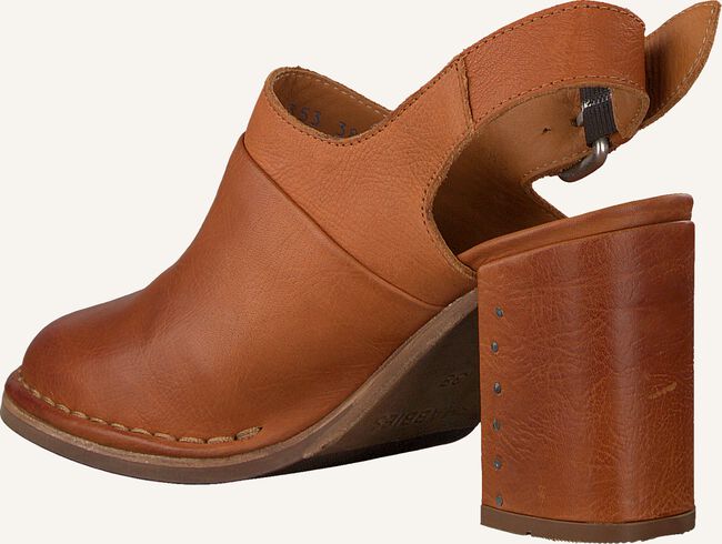 Cognacfarbene SHABBIES Flache Sandalen 163020041 Cognacfarbene SHABBIES Flache Sandalen 163020041 - large