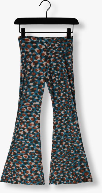 Blaue Salty Stitch Schlaghose SCATCHY DOTS FLARED LEGGING - large