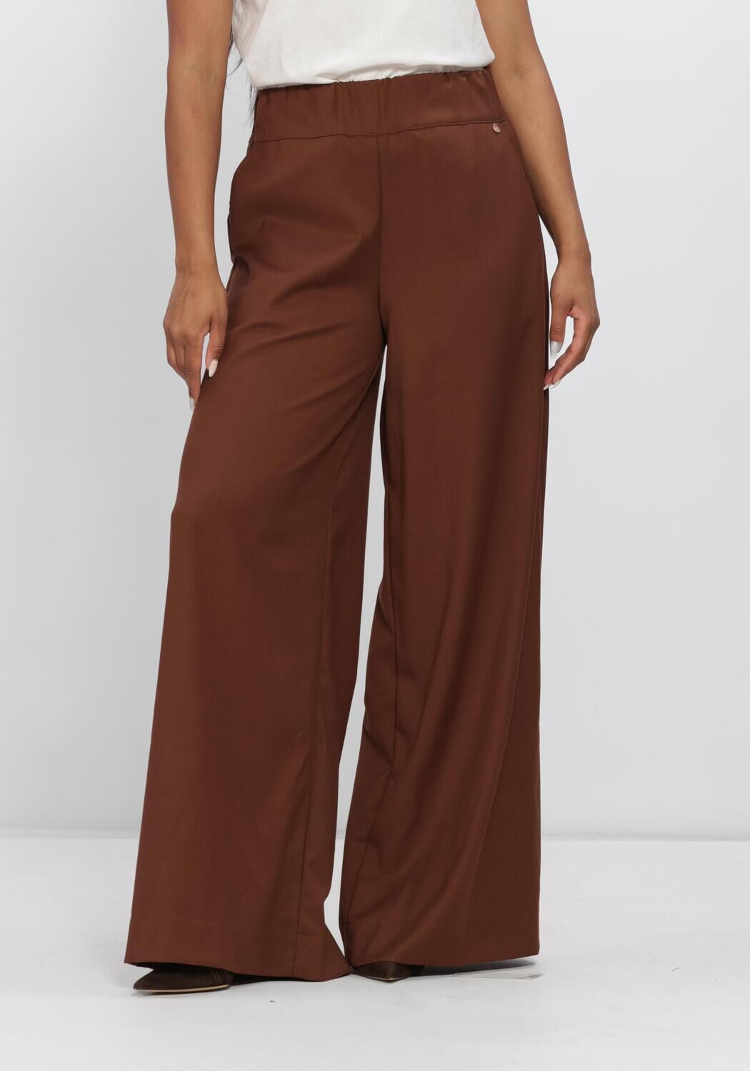 Braune NUKUS Weite Hose LIEVE PANTS - large