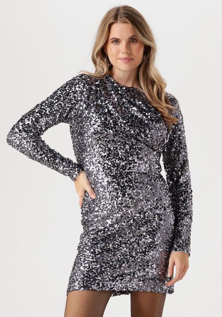 Silberne Y.A.S. Minikleid YASSPENA LS DRESS - large
