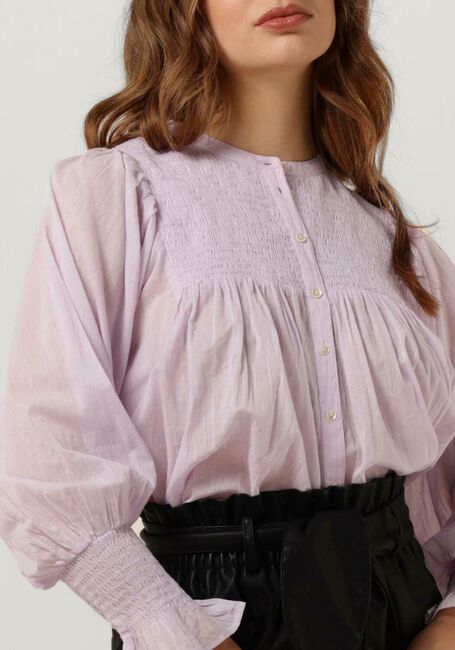 Lila ANTIK BATIK Blusen HITA SMOCKED - large
