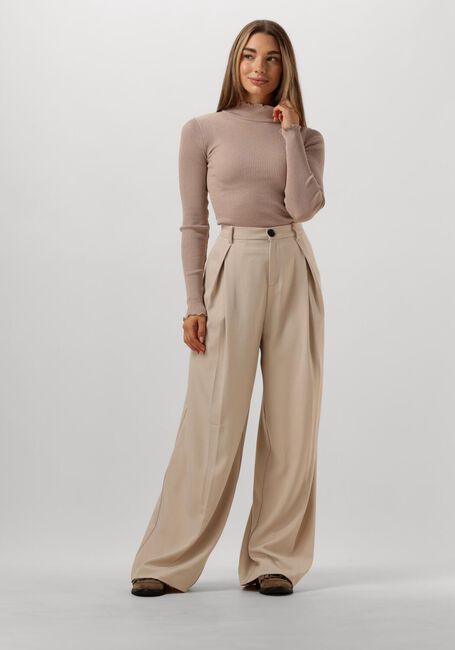 Beige ROSEMUNDE Tops & T-shirts BOSTON TURTLENECK W/ LUREX - large