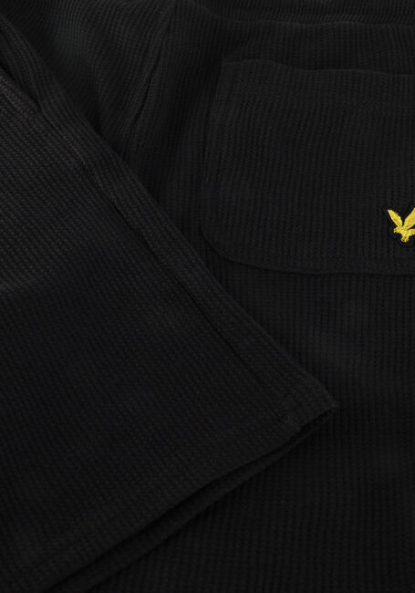 Schwarze LYLE & SCOTT Kurze Hose WAFFLE SHORT - large