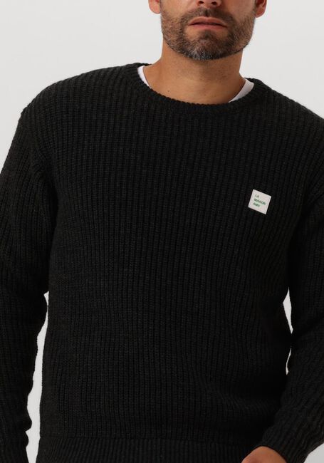 Graue AMERICAN VINTAGE Pullover CRASHWAY CREW - large