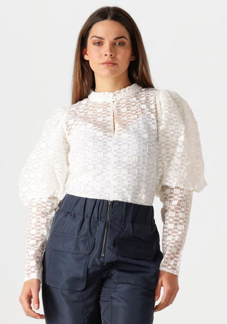 Weiße CO'COUTURE Blusen ELINOR OPEN BACK BLOUSE - large