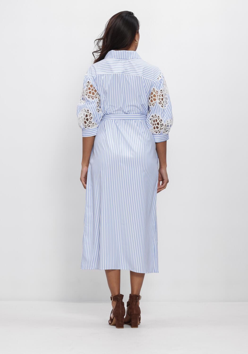 Blaue ANA ALCAZAR Midikleid 041782-3801 - large