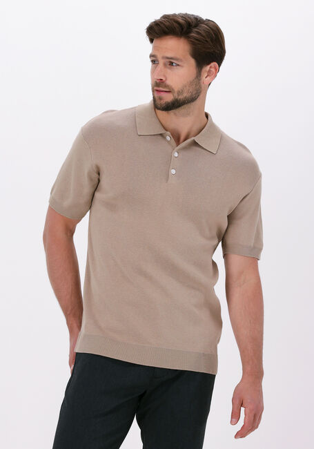 Camelfarbene MINIMUM Polo-Shirt FOLME 9321 - large