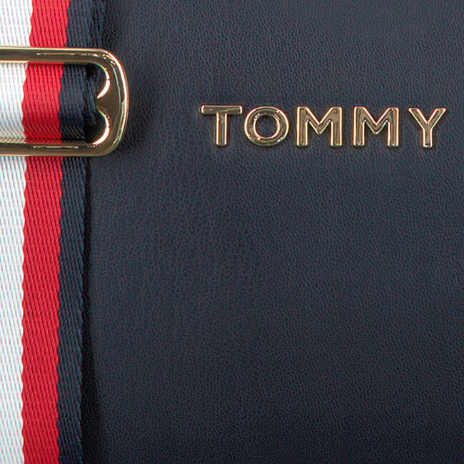Blaue TOMMY HILFIGER Umhängetasche ICONIC TOMMY CROSSOVER - large