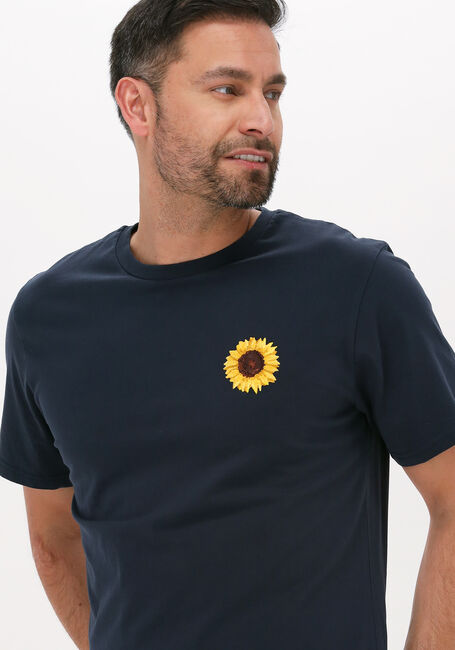 Blaue FORÉT T-shirt PLANT - large
