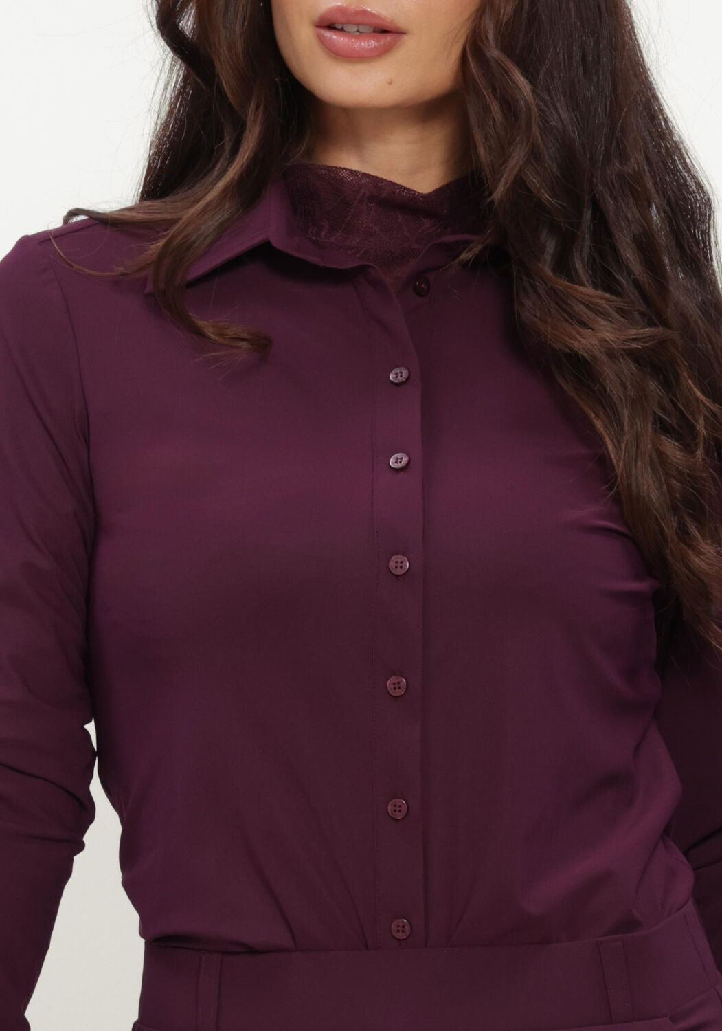 Bordeaux STUDIO ANNELOES Blusen POPPY BLOUSE - large