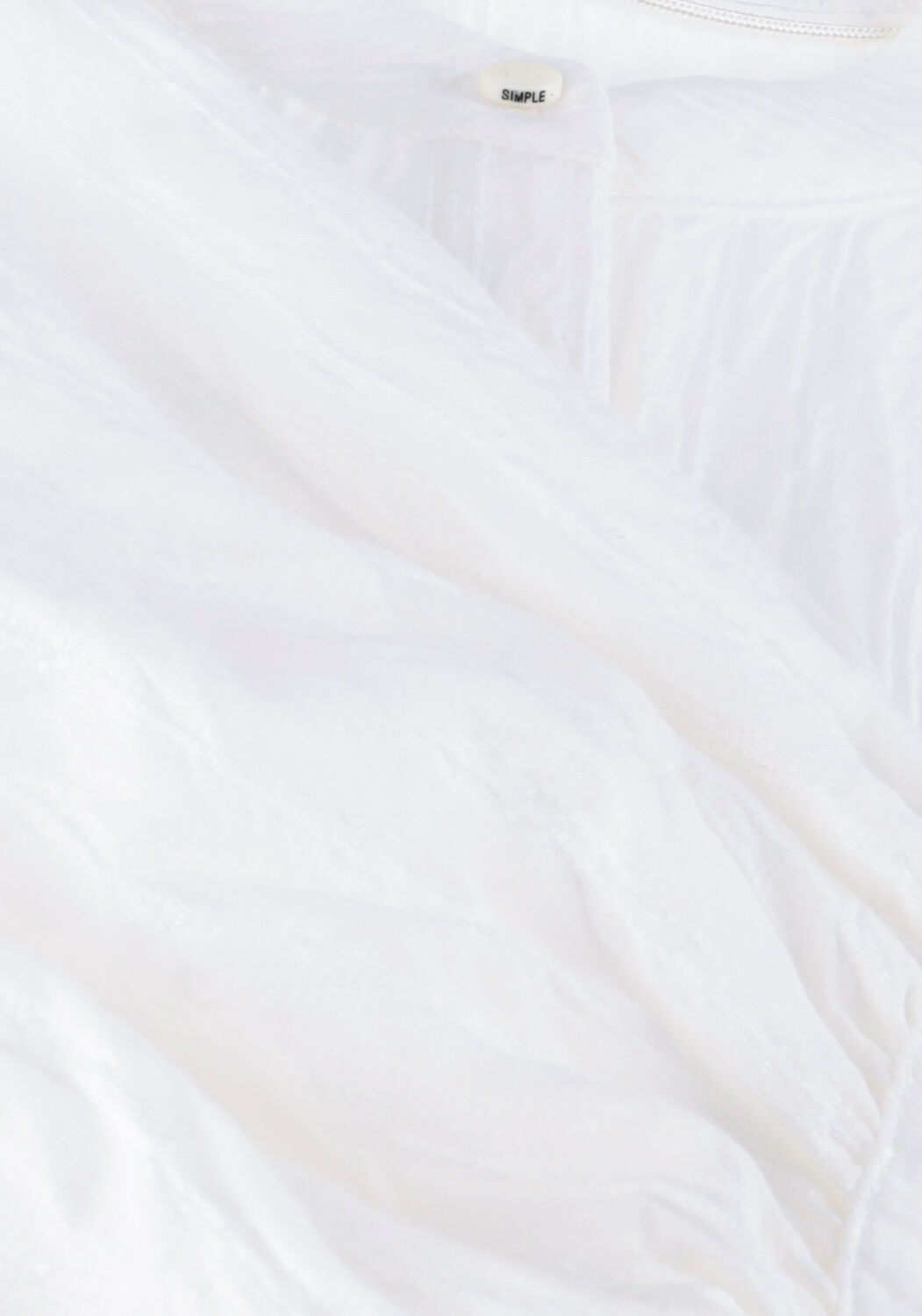 Ecru SIMPLE Blusen WV-VIS-STRUC-24-1 - large