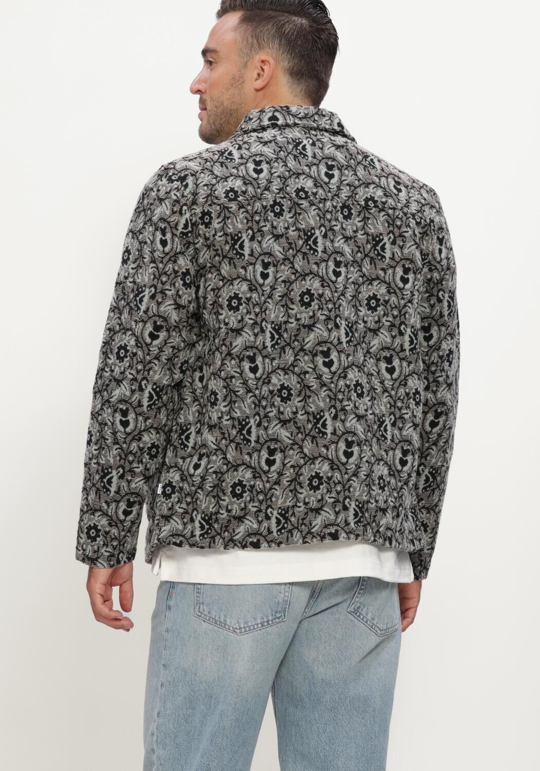Dunkelgrau JC RAGS Overshirt OVERSHIRT BENJI JACQUARD - large