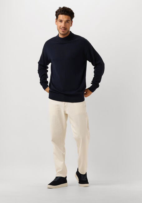Dunkelblau SCOTCH & SODA Pullover DROPPED SHOULDER MOCK NECK PULLOVER - large