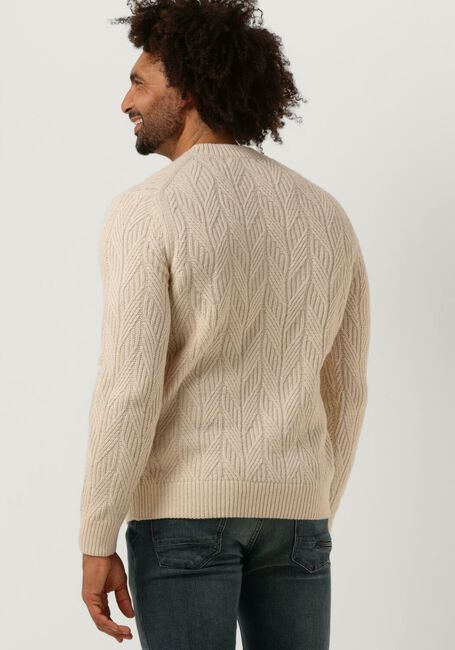 Sand SELECTED HOMME Pullover CARIS LS KNIT CREW NECK - large