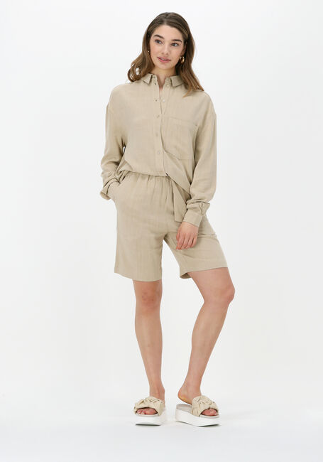 Beige ESMÉ STUDIOS Blusen MAREN OVERSIZE SHIRT - large