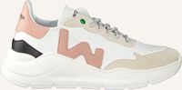 Weiße WOMSH Sneaker Low VEGAN - medium