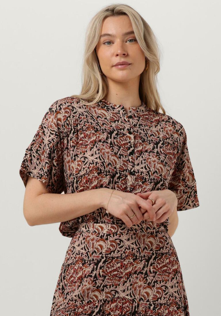 mehrfarbige/bunte by-bar bluse bo kasba blouse