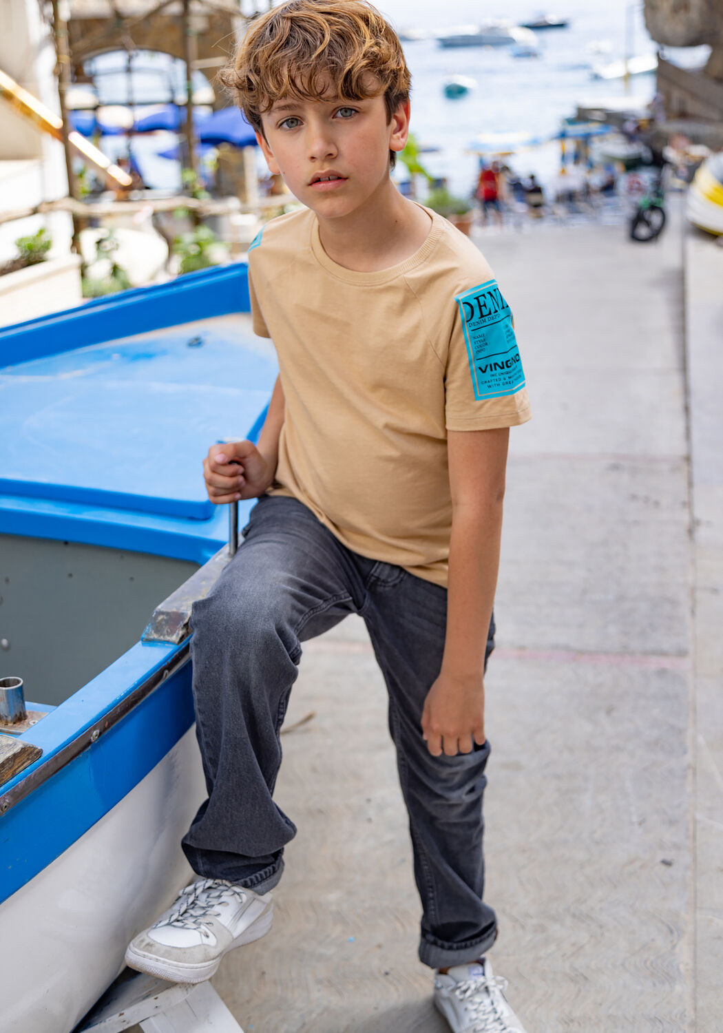 Sand VINGINO T-shirt JIMI - large