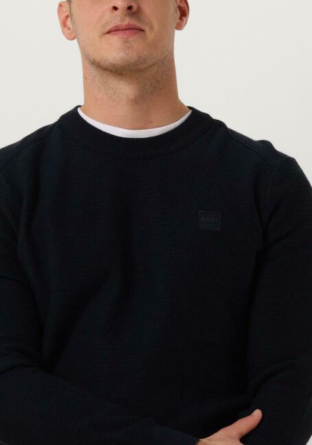 Dunkelblau BOSS ORANGE Pullover ANOIN - large