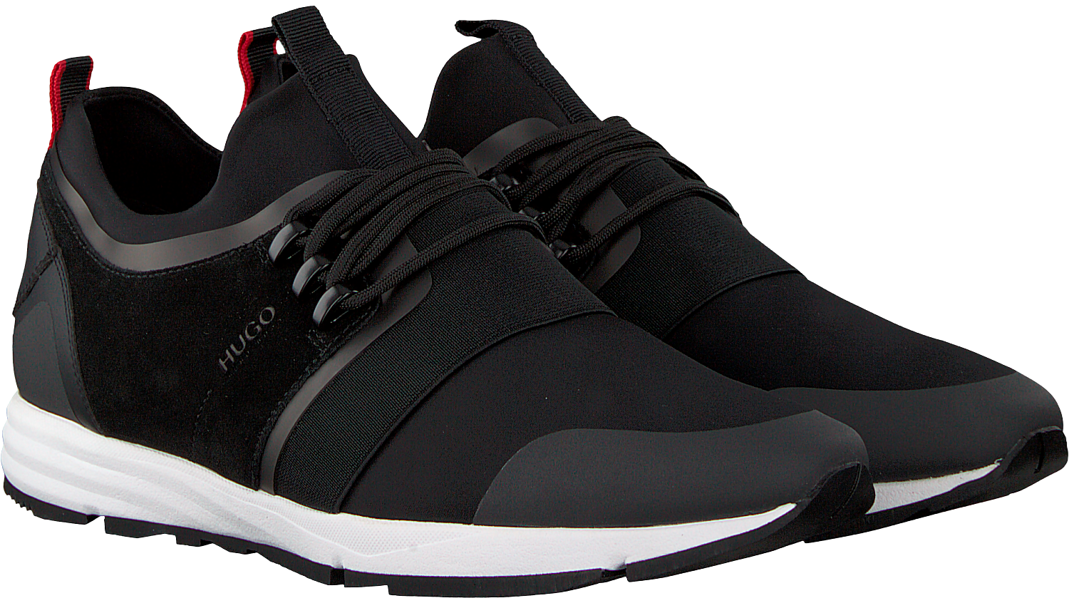 hugo hybrid runn it leather trainer