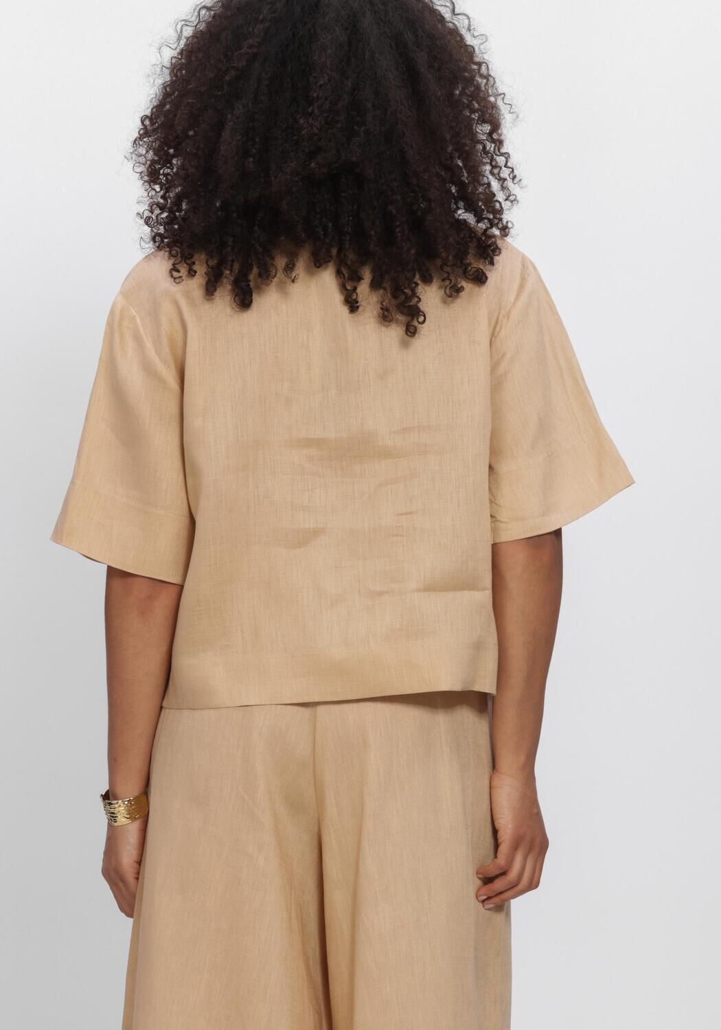 Beige GREEK ARCHAIC KORI Blusen S26K-1005032 - large