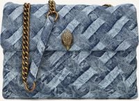 Blaue KURT GEIGER LONDON Handtasche LARGE KENSINGTON SOFT - medium