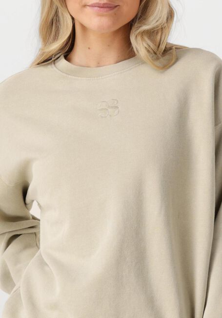 Beige MY ESSENTIAL WARDROBE Pullover DIEGOMW LOGO EMB. SWEAT - large