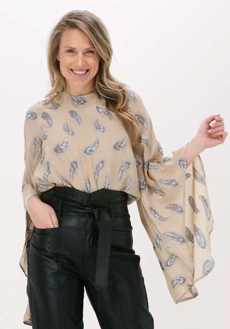Taupe BRUUNS BAZAAR Bluse DIANTHA WILLA BLOUSE - large