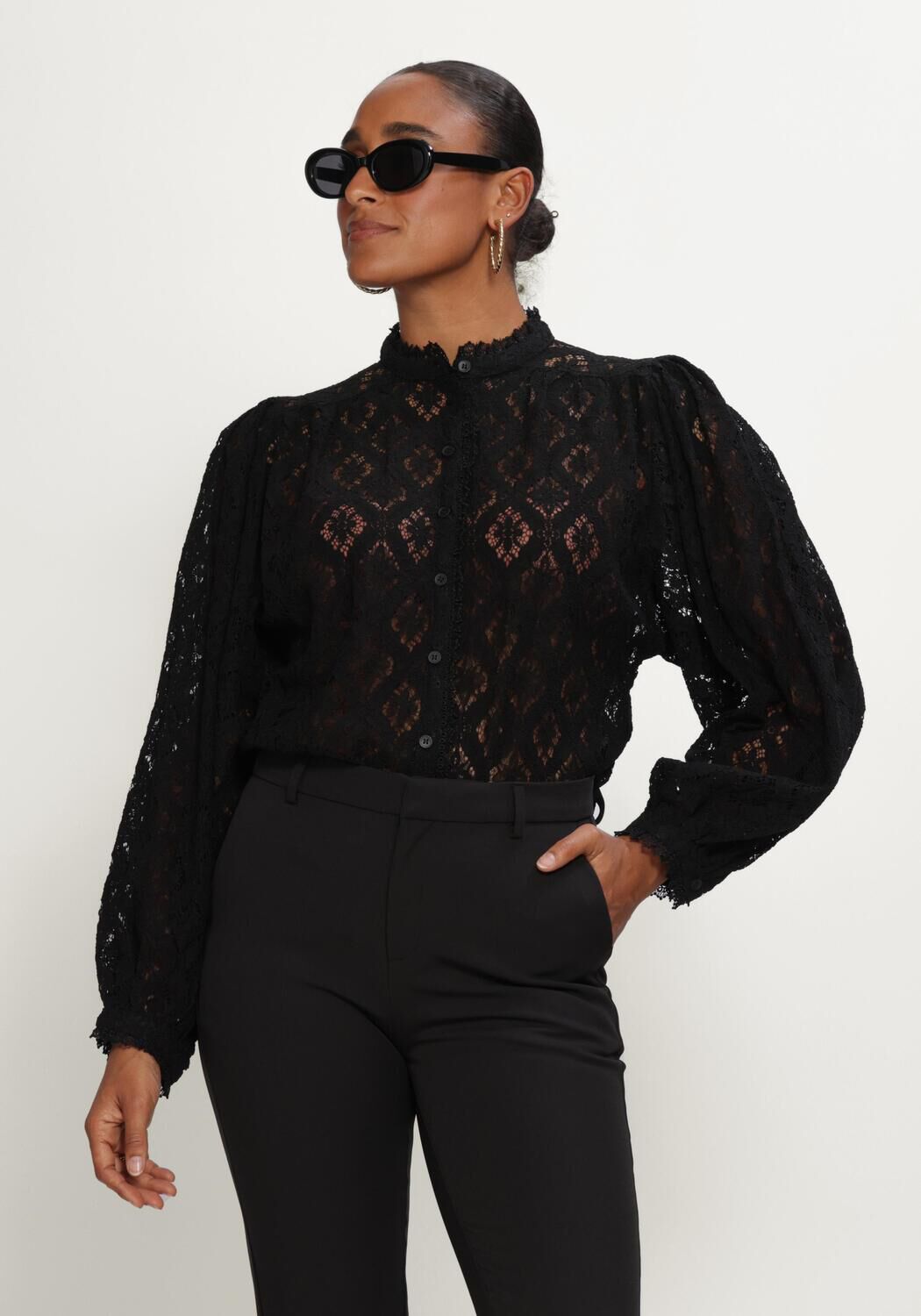 Schwarze GRACE & MILA Blusen BLOUSE - large