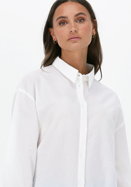 Weiße MY ESSENTIAL WARDROBE Blusen LUNA ANNE LONG SHIRT - large