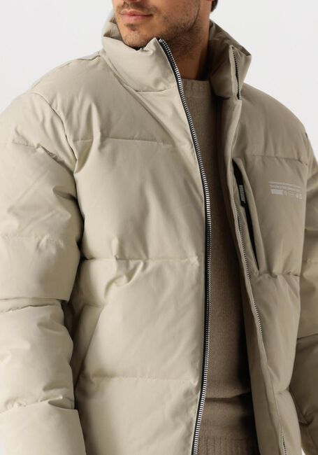 Beige WOODBIRD Wattierte Jack WBDAPPER PUFF JACKET - large
