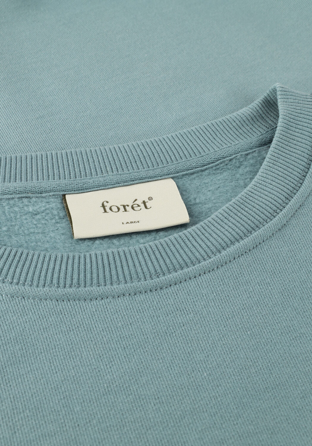 Blaue FOR&Eacute;T Pullover ASH SWEATSHIRT - large