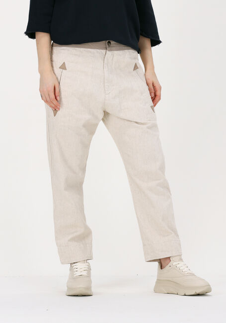 Ecru 10DAYS Hose LOOSE PANTS HEMP COTTON - large