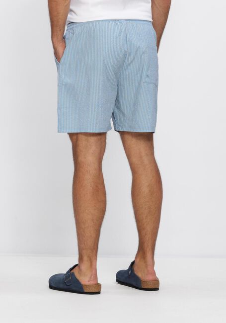 Hellblau LES DEUX Badehosen STAN STRIPE SEERSUCKER SWIM SHORTS - large