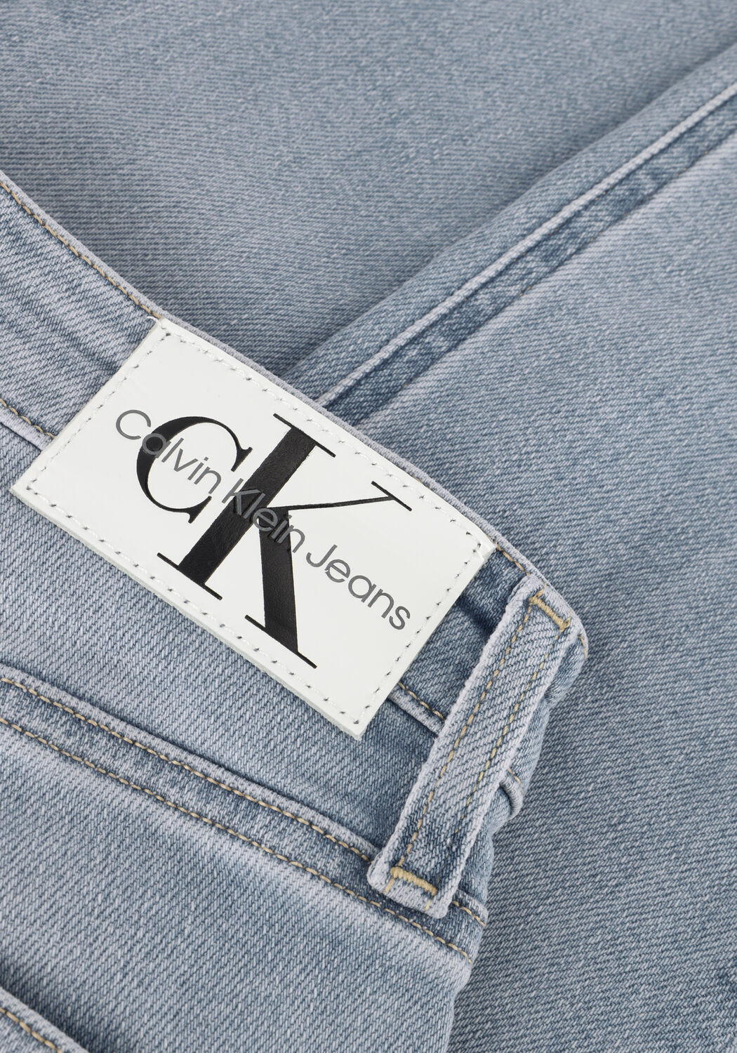 Blaue CALVIN KLEIN Slim fit jeans HIGH RISE SKINNY - large