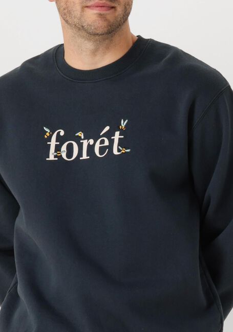 Dunkelblau FORÉT Sweatshirt AMBER BEE SWEATSHIRT - large