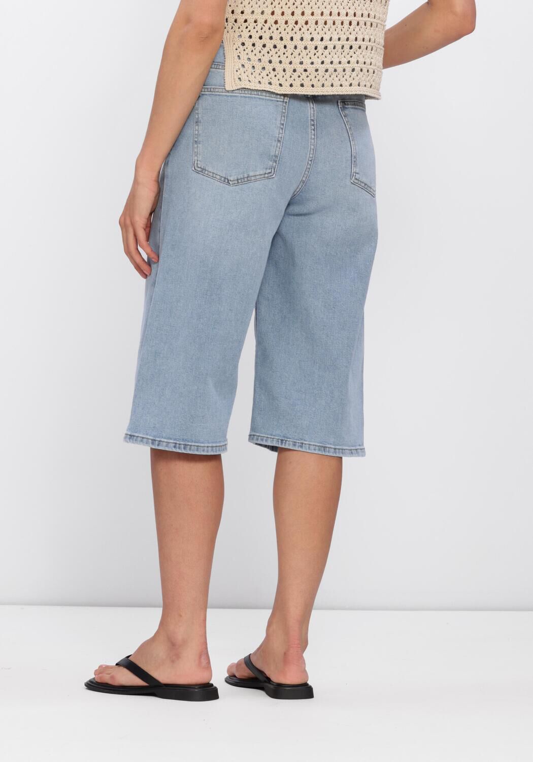 Blaue MODSTR&Ouml;M Jeans VITOMD LONG SHORTS - large