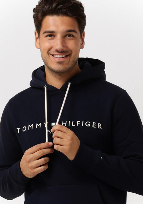 Dunkelblau TOMMY HILFIGER Sweatshirt TOMMY LOGO HOODY - large