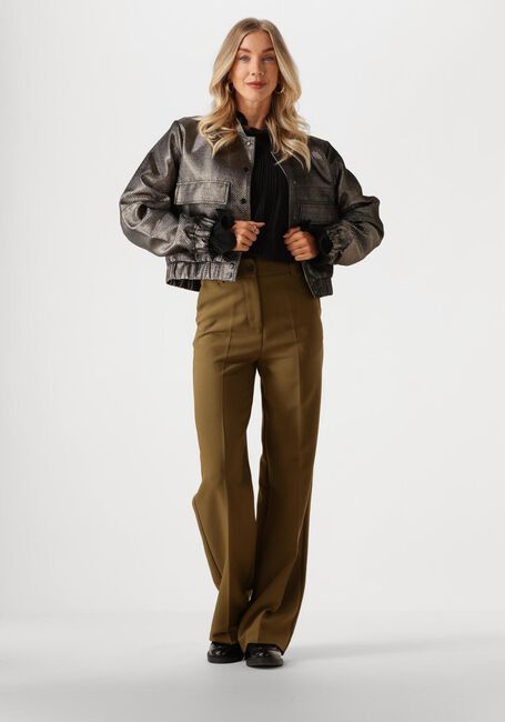 Schwarze Y.A.S. Top YASPHILINA LS HIGH NECK TOP - large