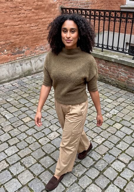 Khaki BY-BAR Pullover KYOTO PULLOVER - large