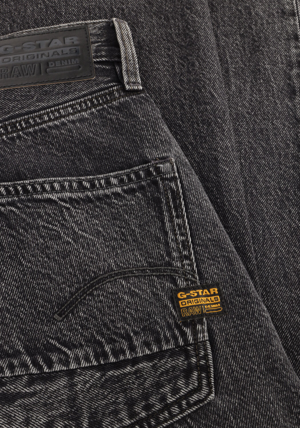 Anthrazit G-STAR RAW Straight leg jeans DAKOTA REGULAR STRAIGHT - large