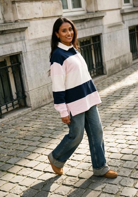 Blaue TOMMY JEANS Wide jeans CLAIRE HR WD TURN UP EI6154 - large