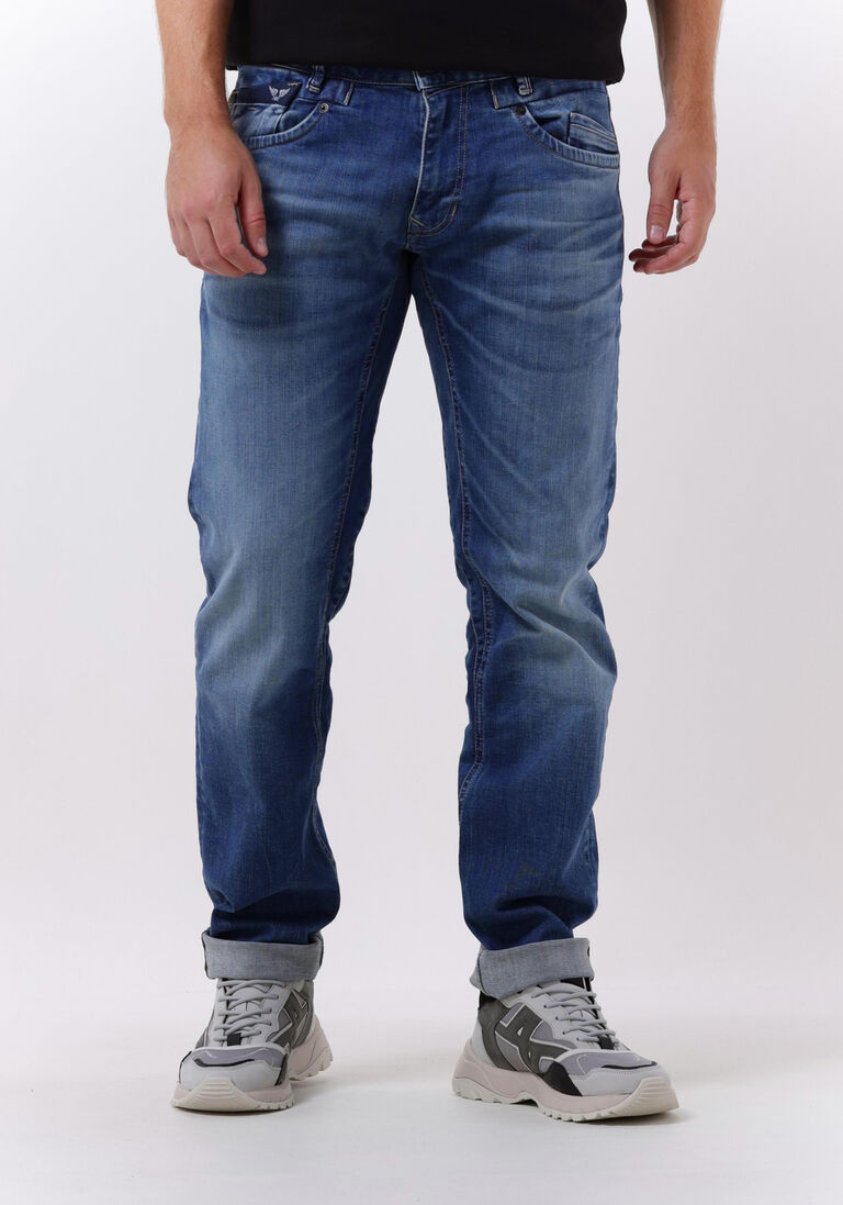 blaue pme legend slim fit jeans commander 3.0 fresh mid blue