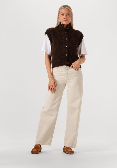 Braune DES PETITS HAUTS Strickjacke ALIBOU - large