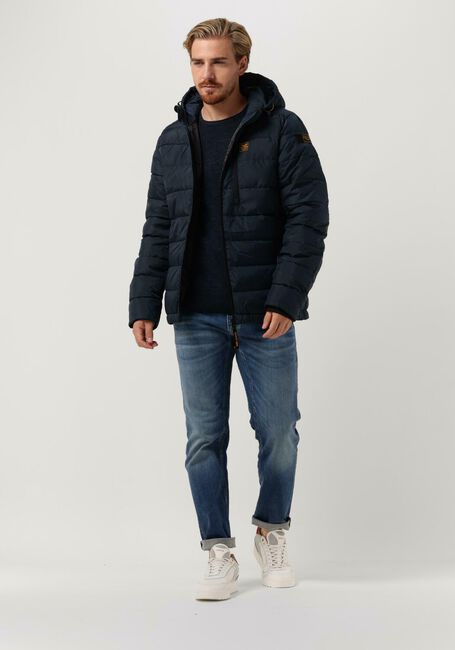 Blaue PME LEGEND Wattierte Jack SHORT JACKET SKYCONTROL ICON 2.0 - large